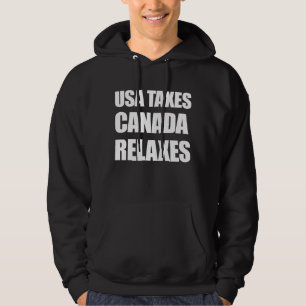 Sudadera Impuestos de EE. UU. Canadá se relaja