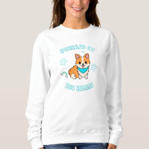 Sudadera Impulsado por besos de perro