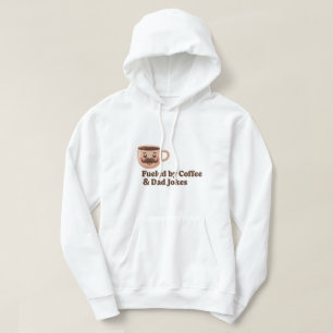 Sudadera Impulsado por Café y Chistes de Papá – Cita Divert