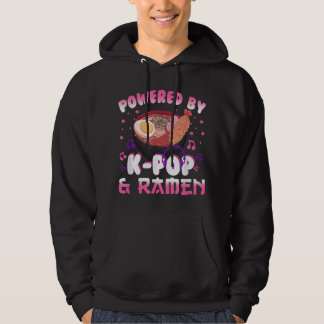 Sudadera Impulsado por K pop y Ramen Kpop Kawaii Anime Gift