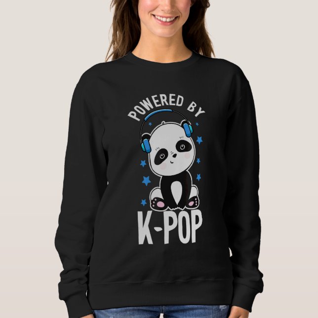 Sudadera Impulsado Por Los Adolescentes De K Pop Panda Pand (Anverso)