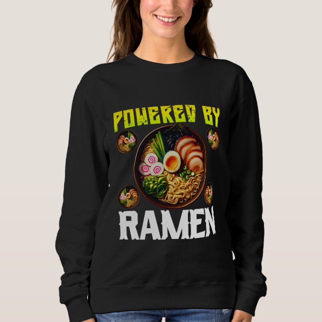 Sudadera impulsado por ramen (Anverso)