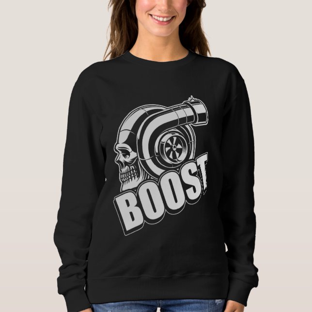 Sudadera Impulso Para La Mecánica Real De Tee De Ajuste De  (Anverso)