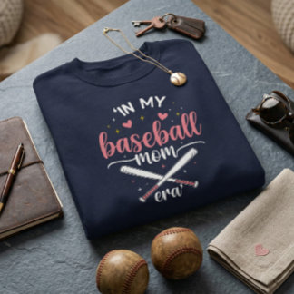 Sudadera In My Baseball Mom Era Funny Baseball Mom