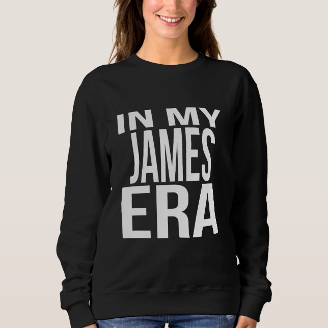 Sudadera In My James Era Family Reunion Squad First Last Na (Anverso)