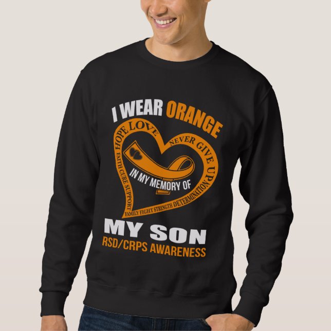 Sudadera In my memory of my son RSDCRPS AWARENESS (Anverso)