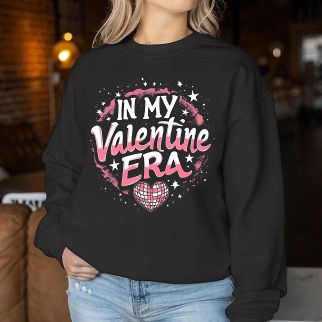 Sudadera In My Valentine Era Girls Retro Disco Valentines  (Subido por el creador)