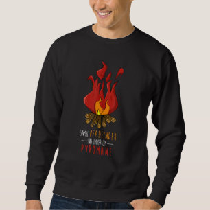 Sudadera Incendio En Campamento De Scout Con Motif De Scout