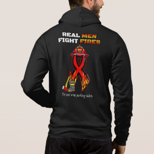 SUDADERA INCENDIOS DE LUCHA CONTRA LOS HOMBRES REALES