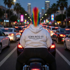 Sudadera ¡Inclínate hacia ello!