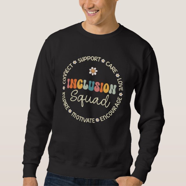 Sudadera Inclusion Squad Appreciation Week Back to School (Anverso)