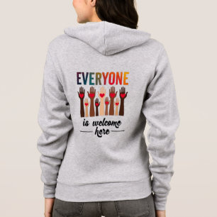 Sudadera Inclusividad de EE.UU. para todos - Todos son bien