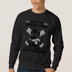 Sudadera incluso la cinta de duct no puede arreglar estupid