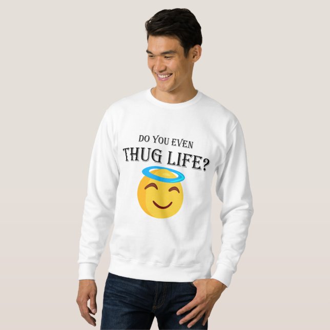 Sudadera ¿Incluso matan la vida? (Anverso completo)