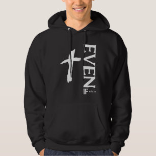 Sudadera Incluso si Daniel 318 Fe Versículo de la Biblia