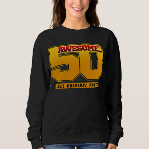 Sudadera Increíble 50 años de cumpleaños aniversario