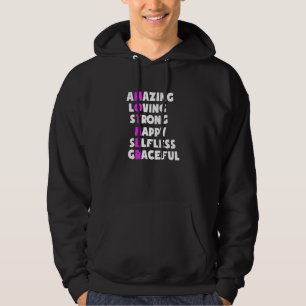 Sudadera Increíble amor fuerte, feliz y desinteresada marih