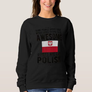 Sudadera Increíble bandera polaca Polonia raíces polacas 1