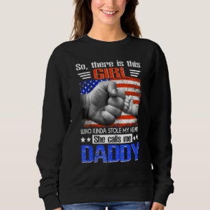 Sudadera Increíble Chica burda que me robó el corazón que m