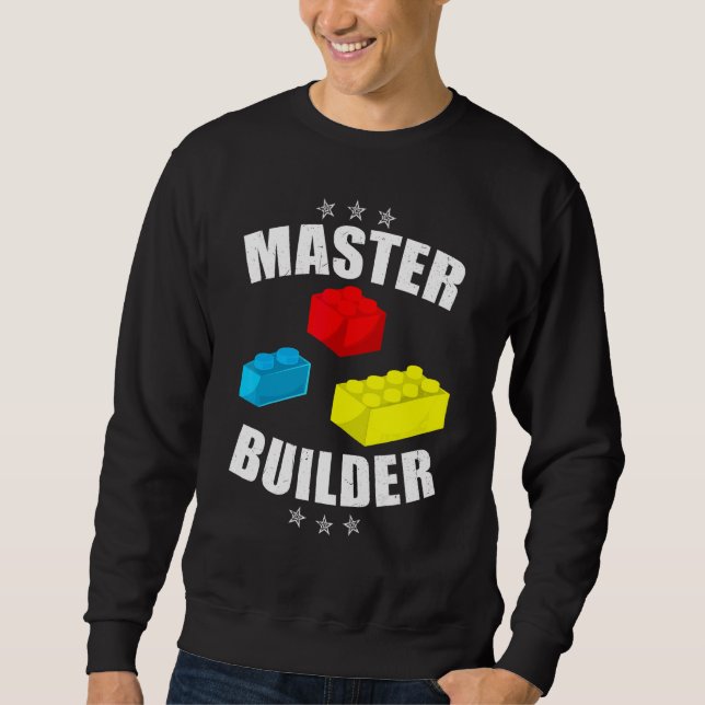 Sudadera Increíble Constructor Maestro Bloques Antiguos Edi (Anverso)