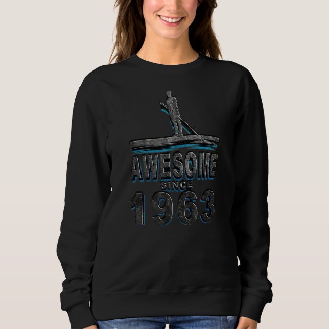 Sudadera Increíble desde 1963 Placa de remo (Anverso)