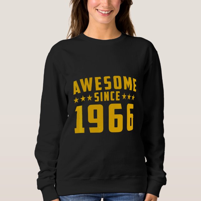 Sudadera Increíble desde 1966 Cumpleaños (Anverso)