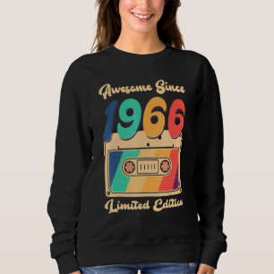 Sudadera Increíble desde 1966 Feliz 56º cumpleaños de mujer