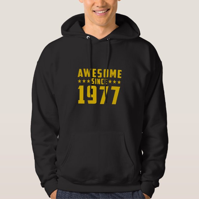 Sudadera Increíble Desde 1977 Cumpleaños (Anverso)