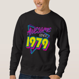 Sudadera Increíble desde 1979 Retro 70 Fiesta de vestuario