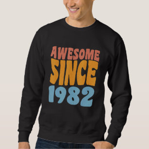 Sudadera Increíble desde 1982 40 años