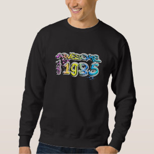 Sudadera Increíble desde 1985 motivo graffiti