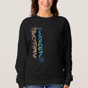 Sudadera Increíble desde 1987 motivo de graffiti