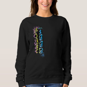 Sudadera Increíble desde 1998 motivo graffiti  