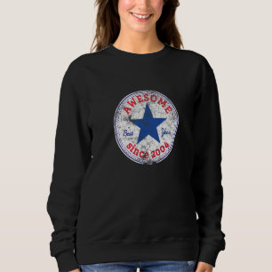 Sudadera Increíble desde 2004 18º cumpleaños feliz 18 mejor