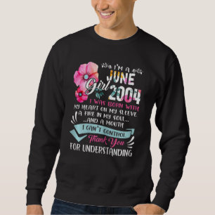 Sudadera Increíble desde 2004, 18º cumpleaños, soy Chica 2