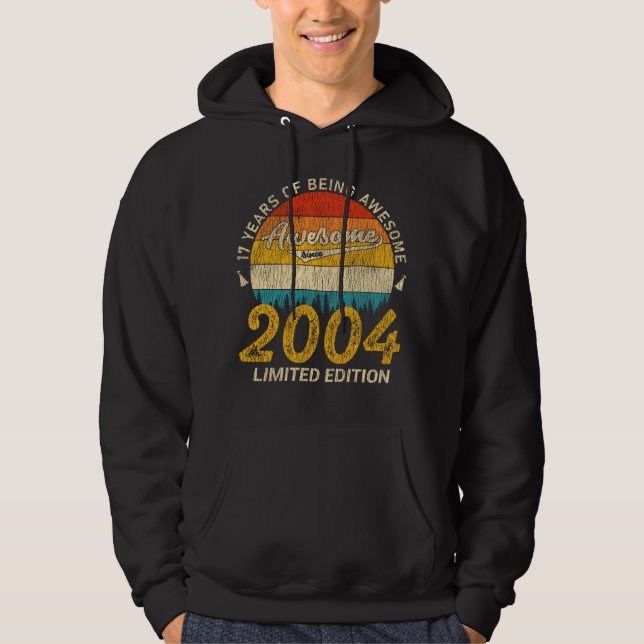 Sudadera Increíble desde 2004 Edición Limitada Regalo de Cu (Anverso)