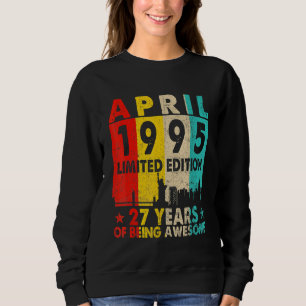 Sudadera Increíble desde abril de 1995 27ª retribución por 