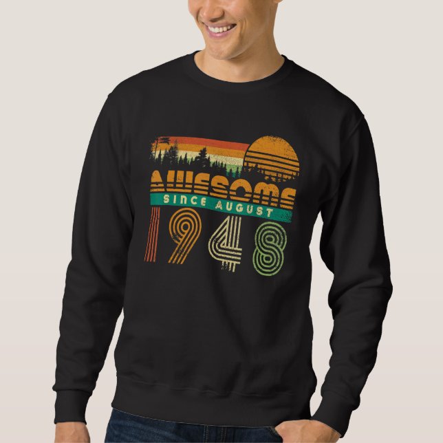 Sudadera Increíble desde agosto de 1948, cumpleaños I (Anverso)
