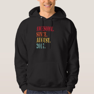 Sudadera Increíble desde agosto de 2017 por quinto cumpleañ