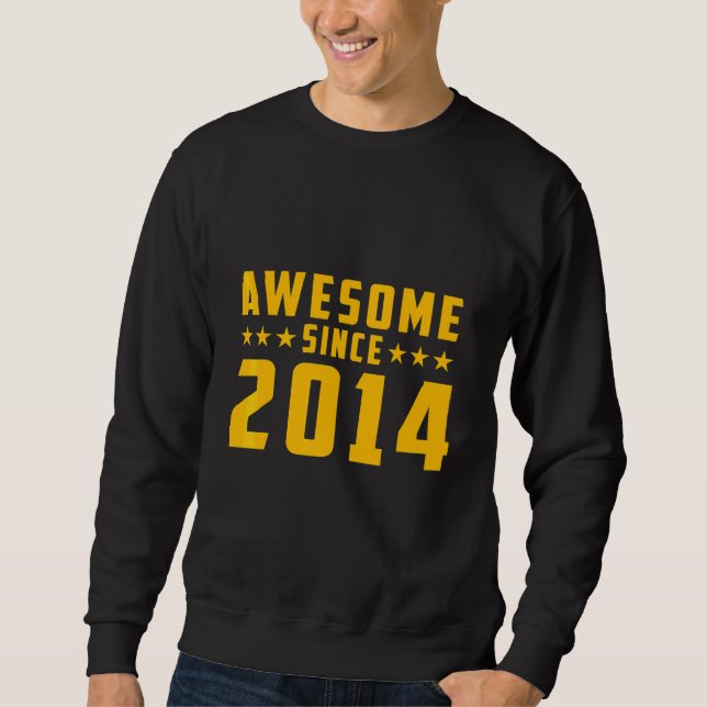 Sudadera Increíble Desde Cumpleaños 2014 (Anverso)