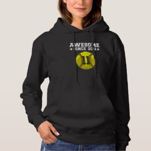 Sudadera Increíble desde el 11º cumpleaños del Softball en