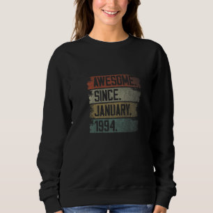 Sudadera Increíble desde enero de 1994 29º cumpleaños 29 añ