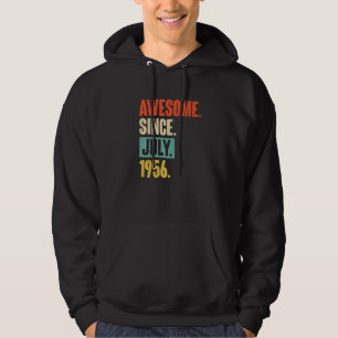 Sudadera Increíble desde julio de 1956, 66 años, cumpleaños