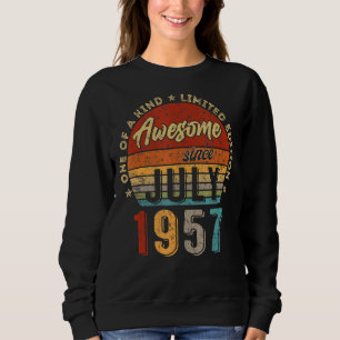 Sudadera Increíble desde julio de 1957: 65º cumpleaños