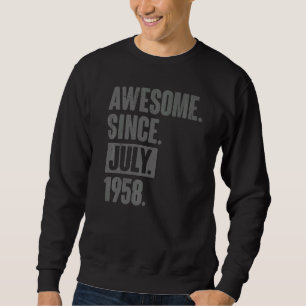 Sudadera Increíble desde julio de 1958 64 años