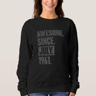 Sudadera Increíble desde julio de 1961 61 años