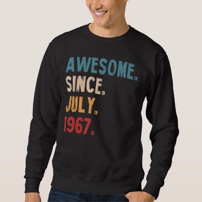 Sudadera Increíble desde julio de 1967: 55º cumpleaños (Anverso)
