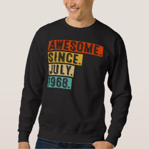 Sudadera Increíble desde julio de 1968: 54º cumpleaños