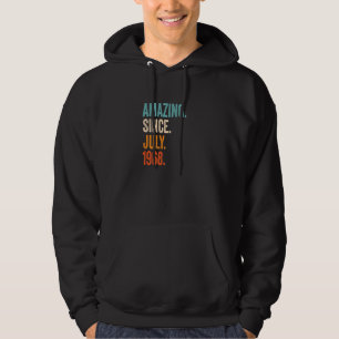 Sudadera Increíble desde julio de 1968 55ª Prima por cumple