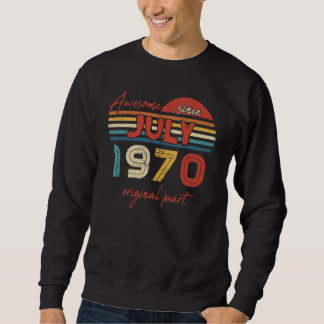 Sudadera Increíble desde julio de 1970 Original Part